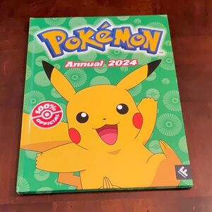 Pokemon Annual 2024 New Book Profiles Activities Crafts